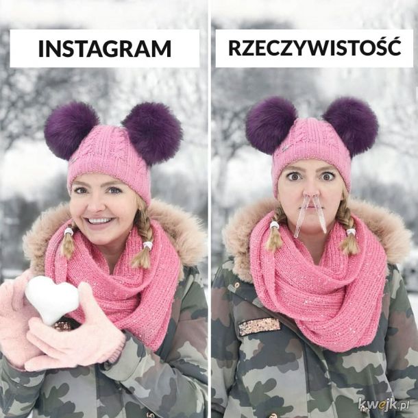 Niemiecka fotograf pokazuje różnice między życiem z Instagrama a rzeczywistością
