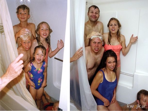 Rodzinne zdjęcia odtworzone po latach