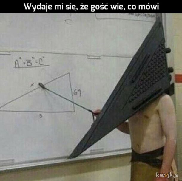 nauczyciel geometrii