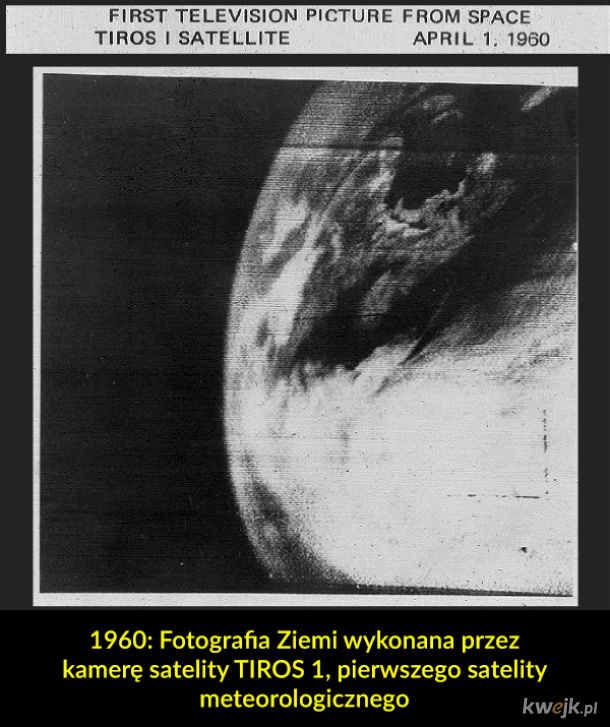 Pierwsze obrazy i fotografie Ziemi