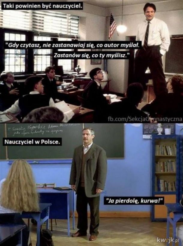Memy z okazji Dnia Nauczyciela