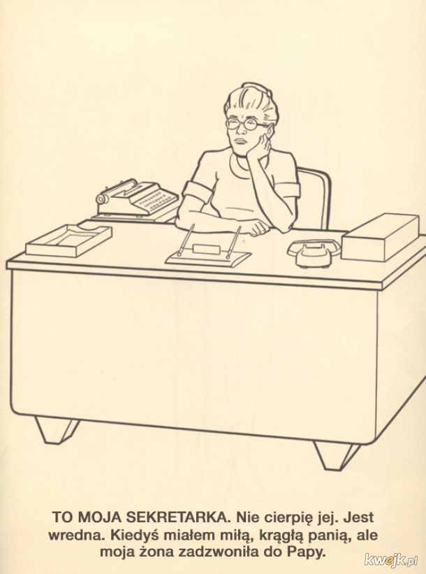 Kolorowanka dla pracowników korporacji (z 1961 roku, a wciąż aktualna)