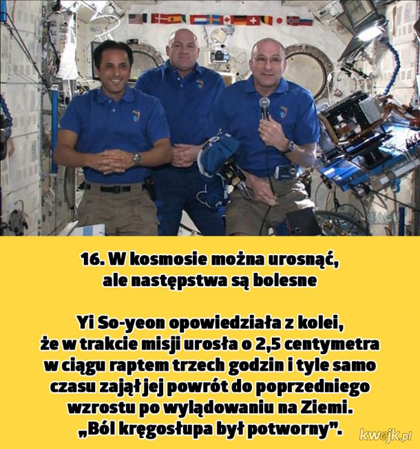 Astronauci opowiadają o tym, co ciekawego dzieje się podczas lotów w kosmos, obrazek 16