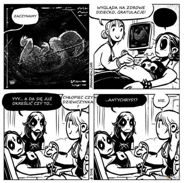 Komiksy z przygodami uroczej, black metalowej rodzinki, obrazek 8