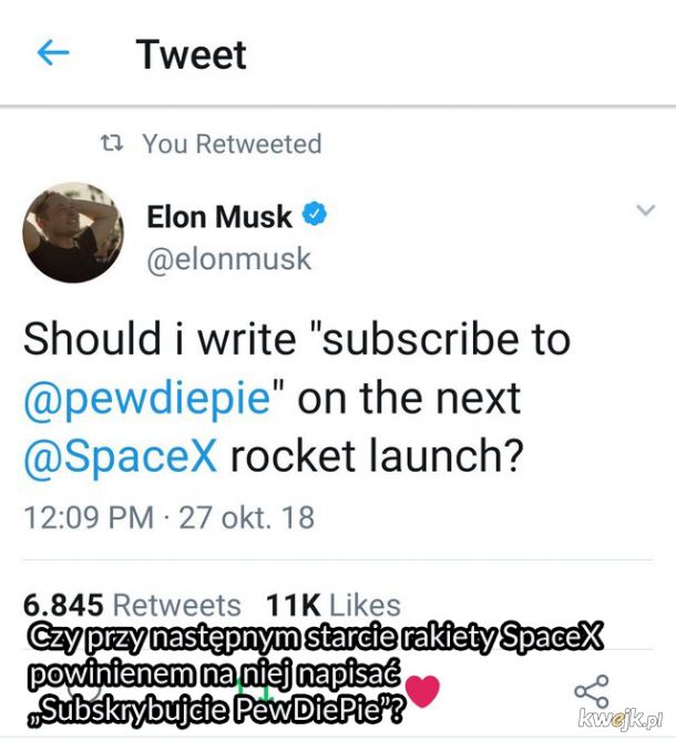 Elon z RiGCZem robi, co do niego należy