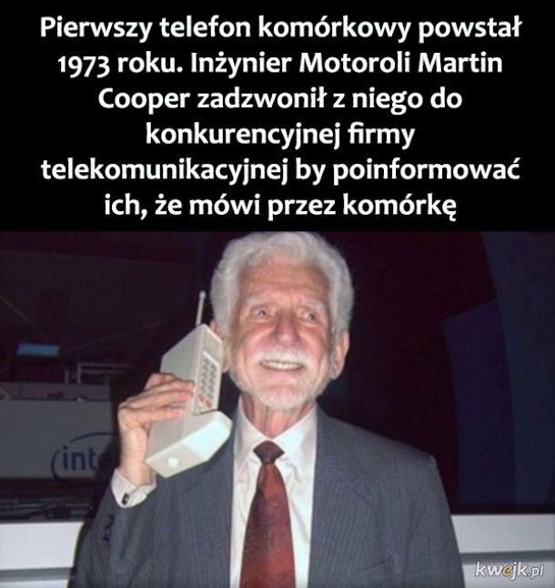 Pierwszy telefon