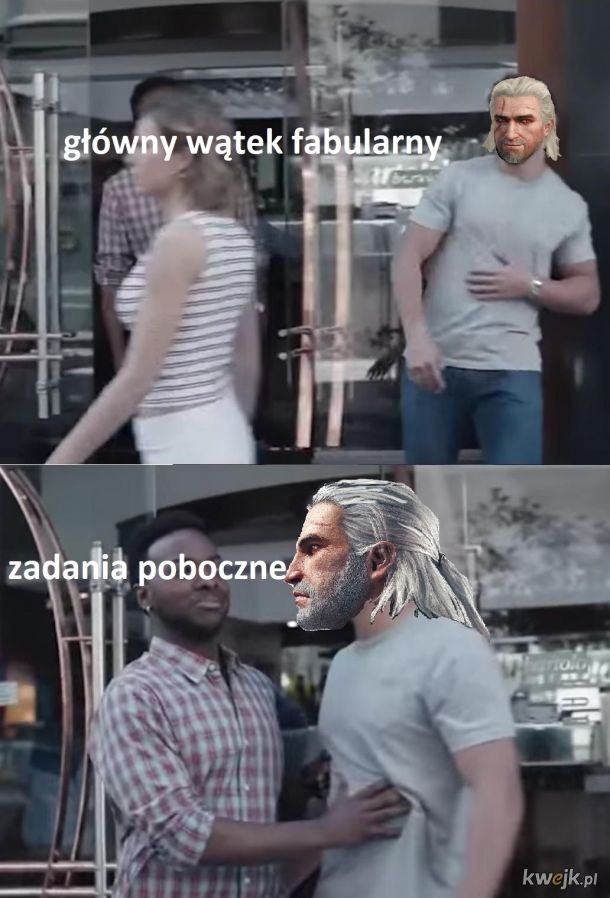 Geralt który nie szanuje fabuły