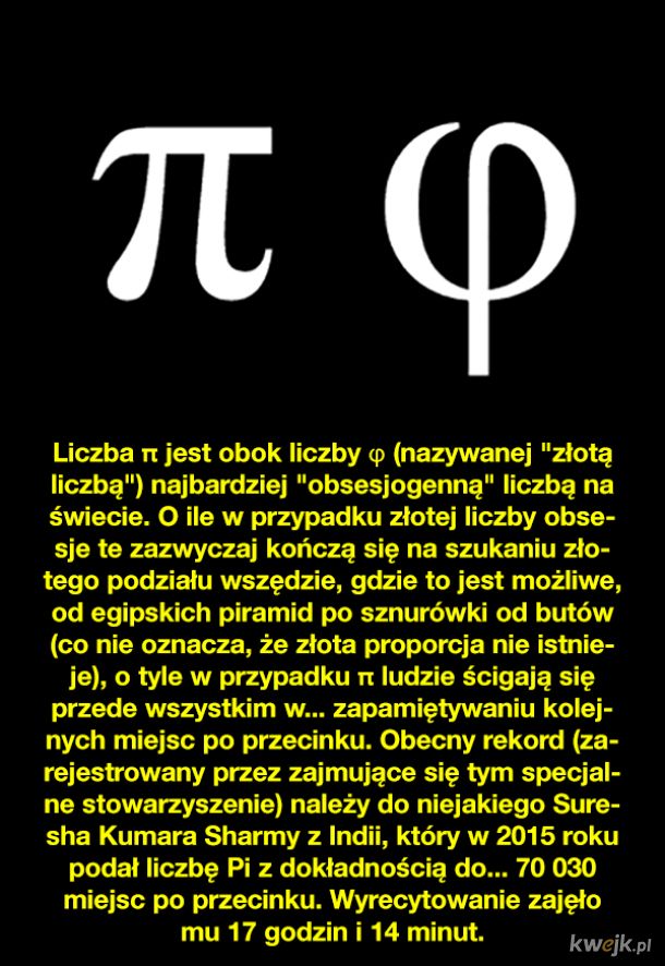 Ciekawostki o liczbie Pi z okazji Dnia Liczby Pi, obrazek 8