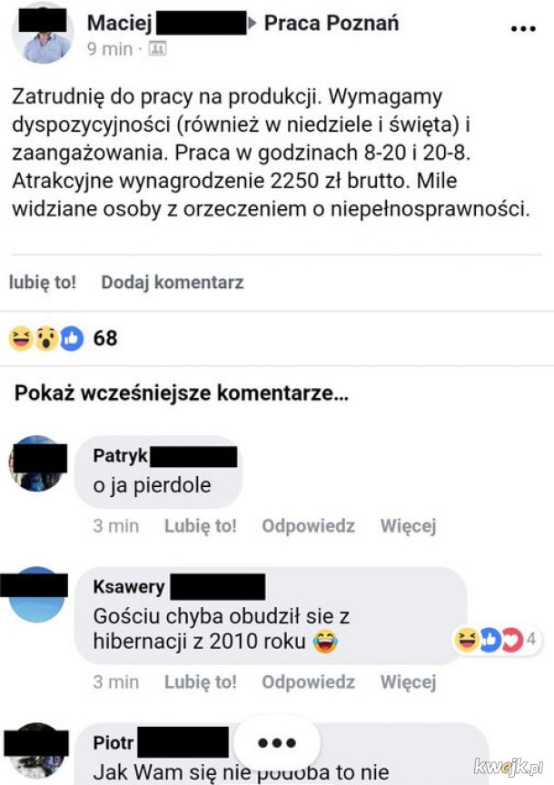 Robota w Poznaniu jest!
