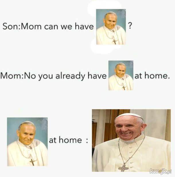 Papież jest tylko jeden
