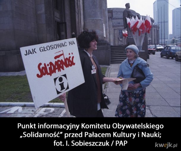 Pierwsze częściowo wolne wybory w Polsce (i to, co po nich) na fotografiach