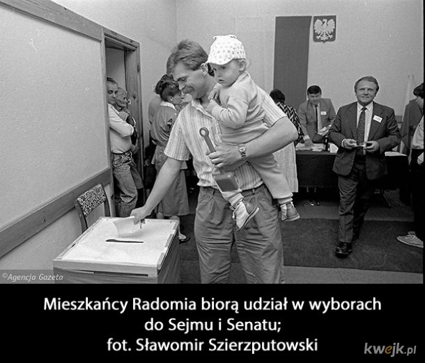 Pierwsze częściowo wolne wybory w Polsce (i to, co po nich) na fotografiach