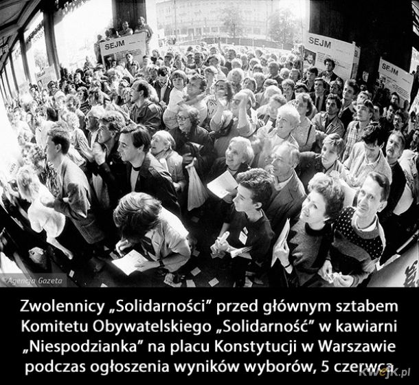 Pierwsze częściowo wolne wybory w Polsce (i to, co po nich) na fotografiach, obrazek 28