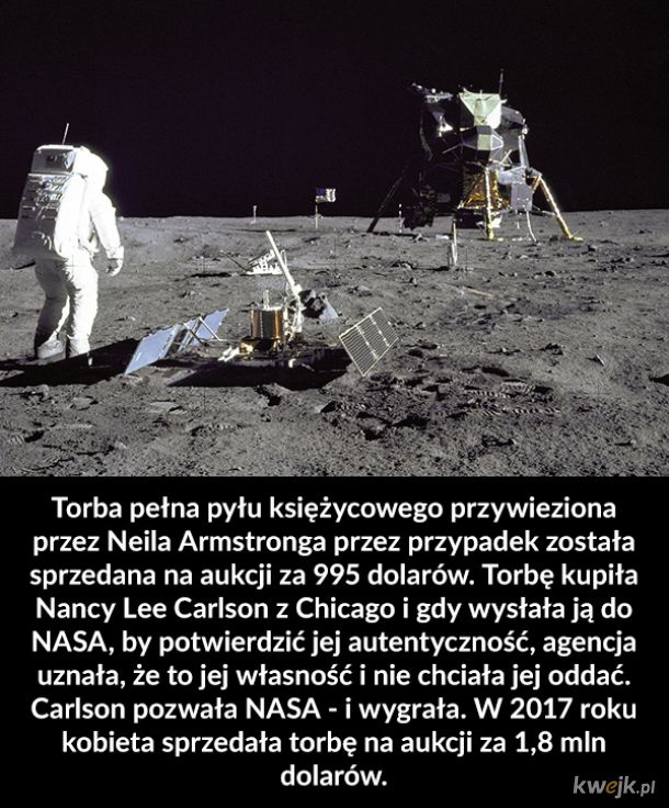 Ciekawostki o lądowaniu na Księżycu z okazji 50 rocznicy, obrazek 8