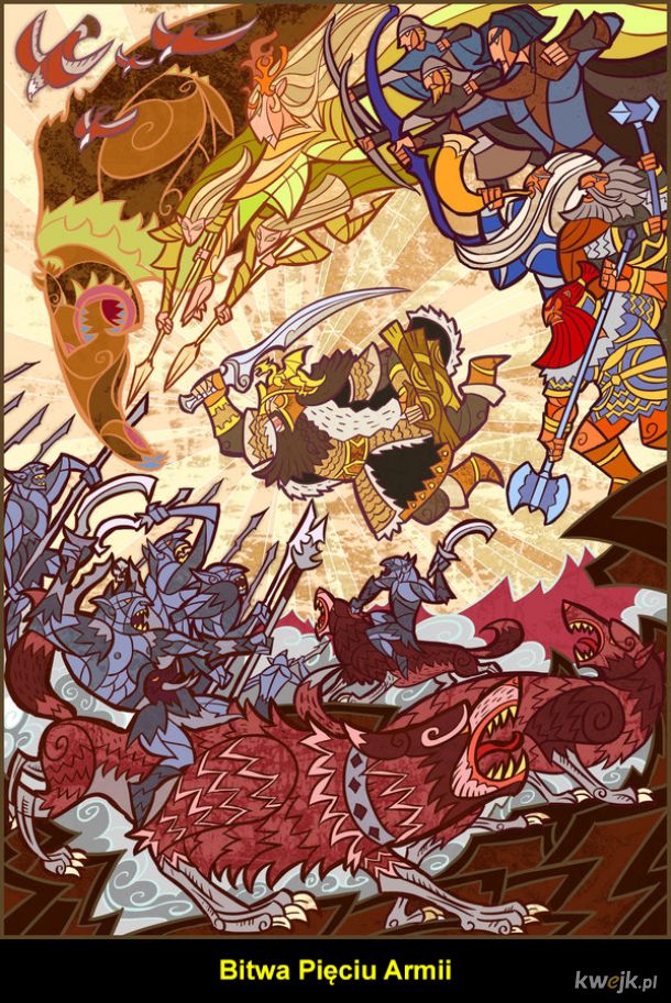 Władca Pierścieni - ilustracje Jian Guo