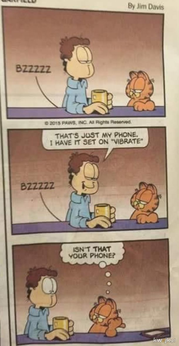 Komiksy z Garfieldem ewoluują