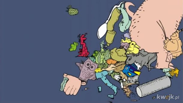 Kraje Europy według kreatywnych ludzi zilustrowane przez Zackabiera, obrazek 25
