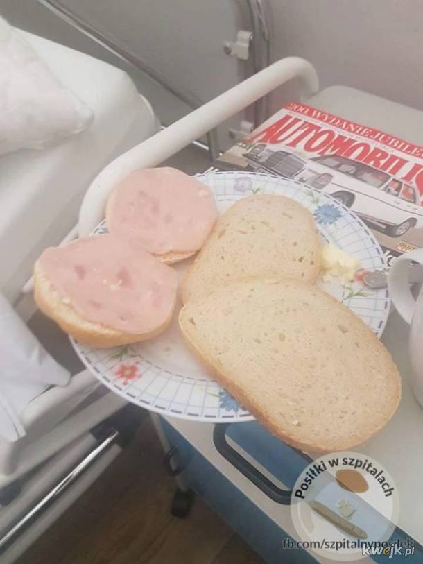 Na Facebooku pacjenci chwalą się jakie posiłki w szpitalu otrzymali