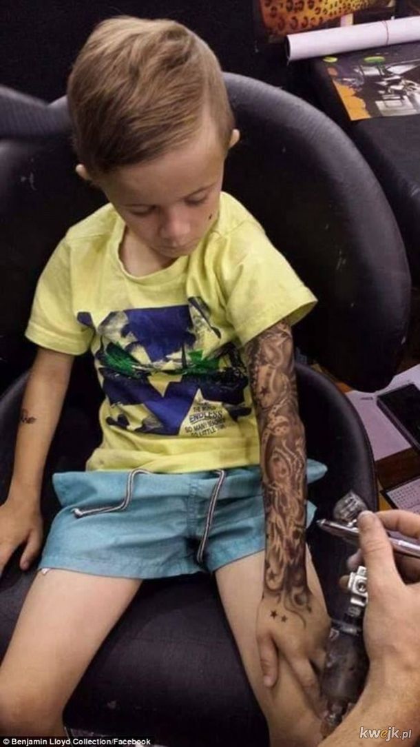 Tatuażysta z Nowej Zelandii robi fejkowe super tatuaże dzieciom przewlekle hospitalizowanym, obrazek 8