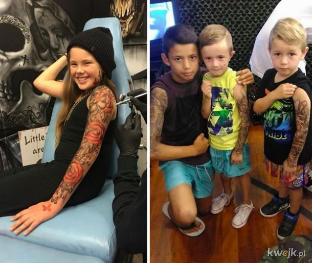 Tatuażysta z Nowej Zelandii robi fejkowe super tatuaże dzieciom przewlekle hospitalizowanym, obrazek 1