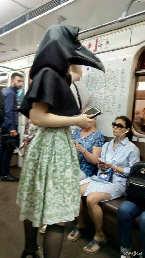 Dziwni ludzie spotkani w metrze