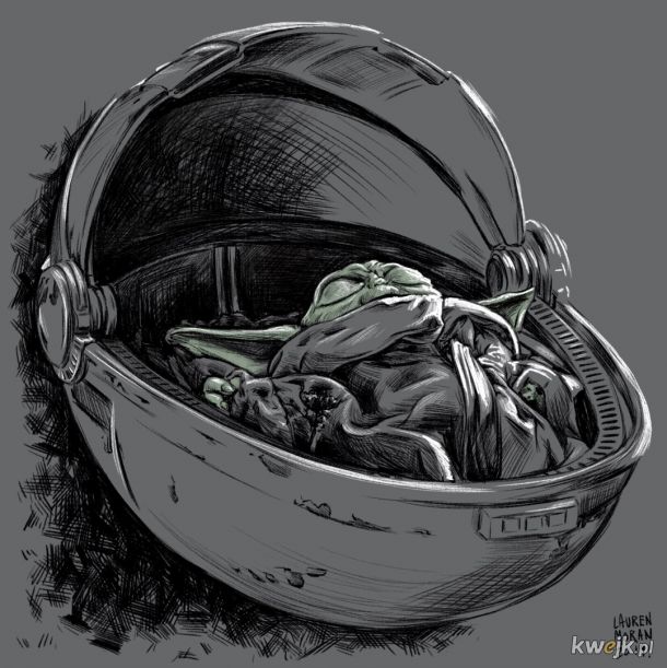 Baby Yoda w różnych wersjach