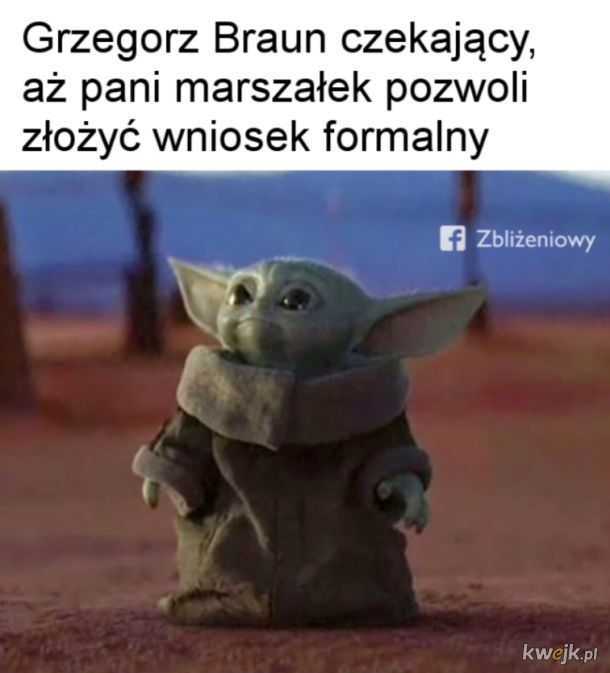 Memy z małym Yodą