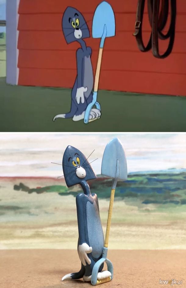 Tom i Jerry wyrzeźbieni przez japońskiego artystę, obrazek 12