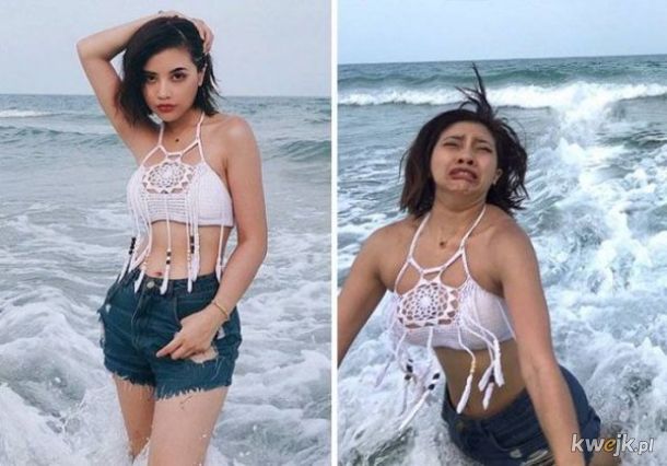 Modelka z Tajlandii pokazuje prawdę stojącą za perfekcyjnymi fotografiami z Instagrama, obrazek 4