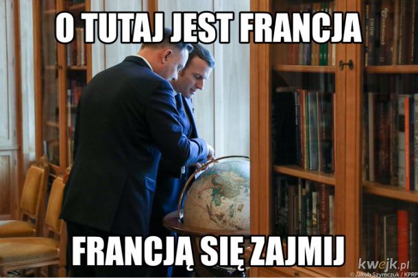 Prezydent Duda odpowiada na troskę prezydenta Francji w przedmiocie   praworządności w Polsce :)