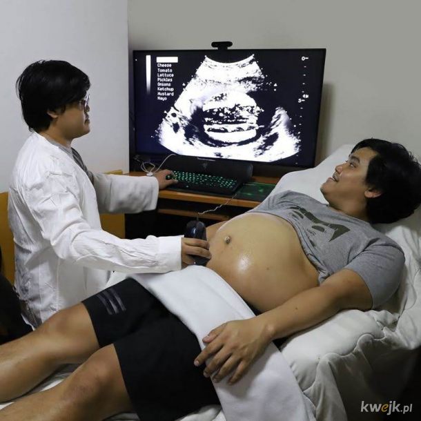 Badanie ultrasonografem