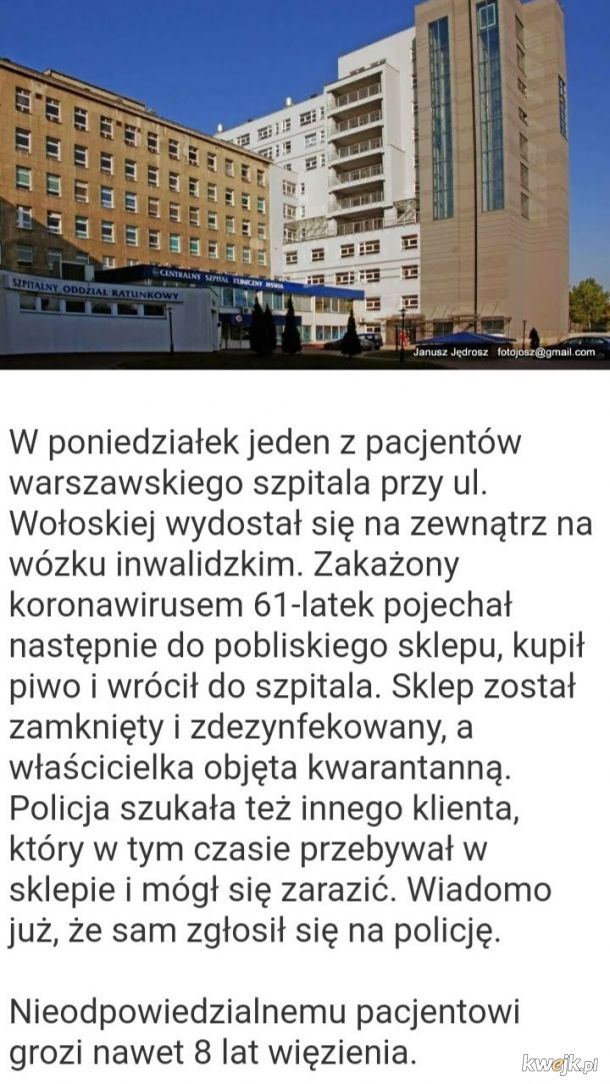 Koronawirus: Nieogarnięci ludzie w Polsce i na świecie