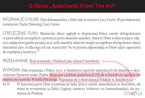 Najdziwniejsze i najciekawsze fragmenty z raportu Reduty Dobrego Imienia o "zniesławieniach Polski w serwisach streamingowych"