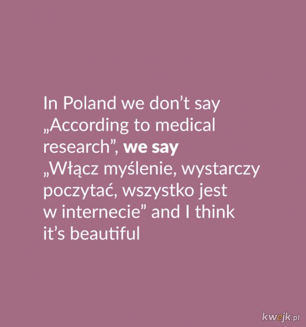 Język polski jest piękny