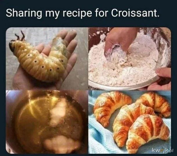 Przepis na croissanty