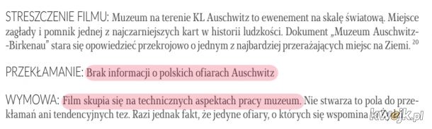Najdziwniejsze i najciekawsze fragmenty z raportu Reduty Dobrego Imienia o "zniesławieniach Polski w serwisach streamingowych", obrazek 12
