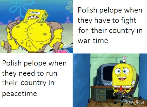 Poland not always strong