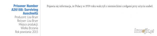 Najdziwniejsze i najciekawsze fragmenty z raportu Reduty Dobrego Imienia o "zniesławieniach Polski w serwisach streamingowych", obrazek 2