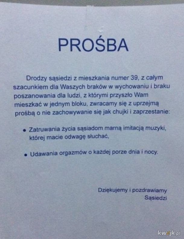 Polski chów klatkowy, czyli liściki od sąsiadów