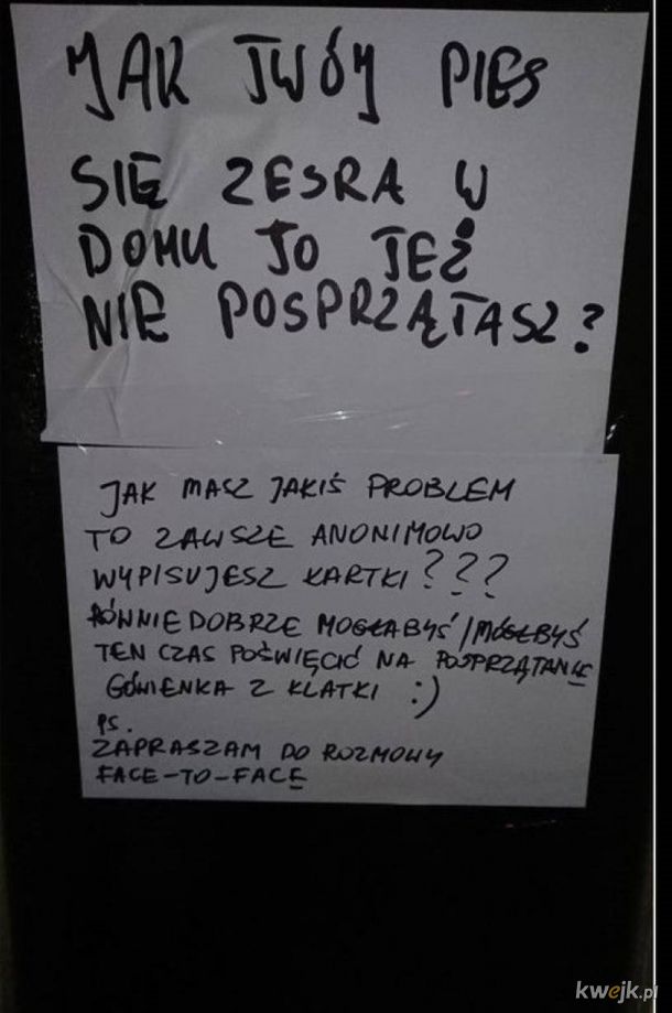Polski chów klatkowy, czyli liściki od sąsiadów, obrazek 38