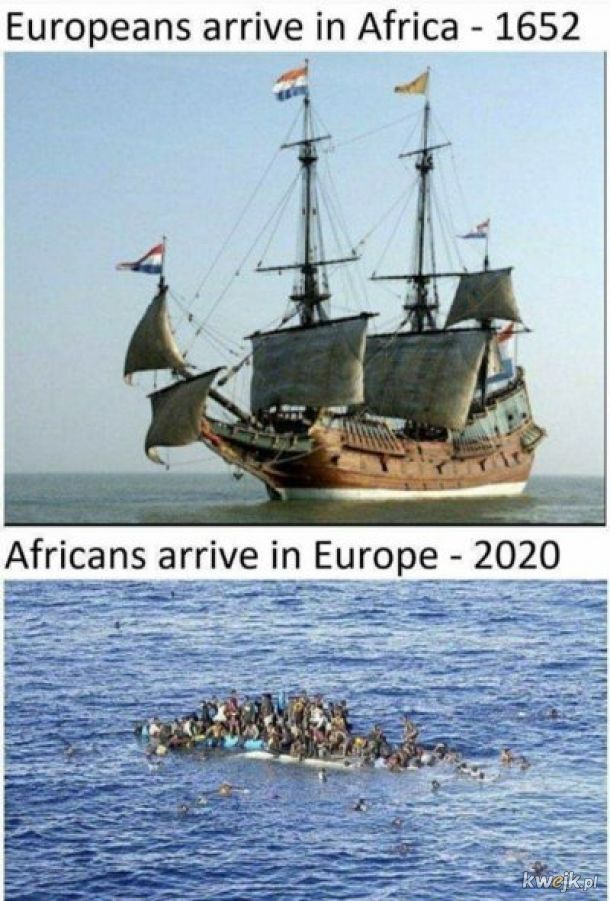 Uchodźcy z Afryki...
