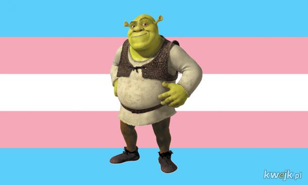 Bądź jak Shrek - wspieraj ludzi transpłciowych!