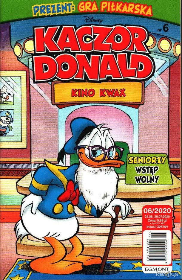 Kaczor Donald 2020-06 już w sprzedaży !
