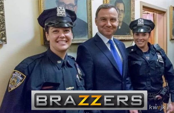 Two cops and one president