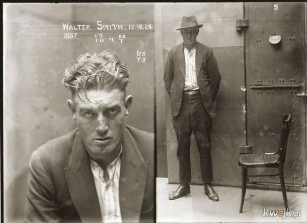 Policyjne zdjęcia australijskich przestępców z lat 20-tych, wyglądają jak dzisiejsze instagramowe sesje