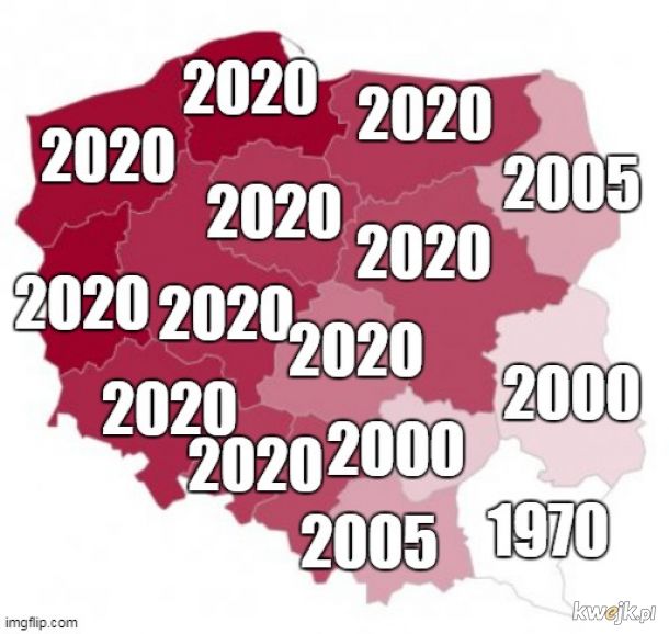 Polska podzielona