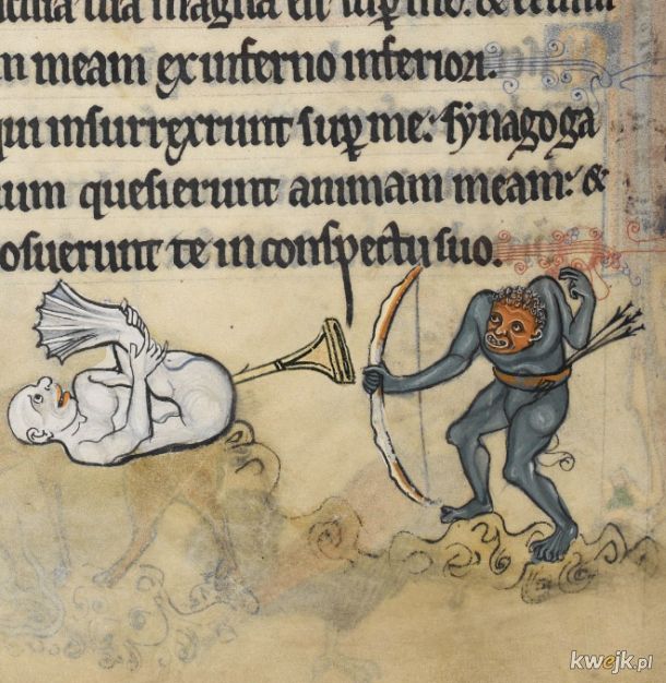 Średniowieczni iluminatorzy naprawdę mieli dziwny fetysz trąbek w pupie, obrazek 13
