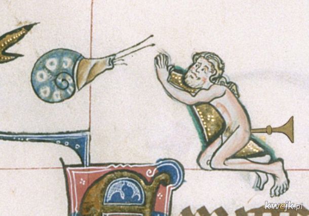 Średniowieczni iluminatorzy naprawdę mieli dziwny fetysz trąbek w pupie, obrazek 19