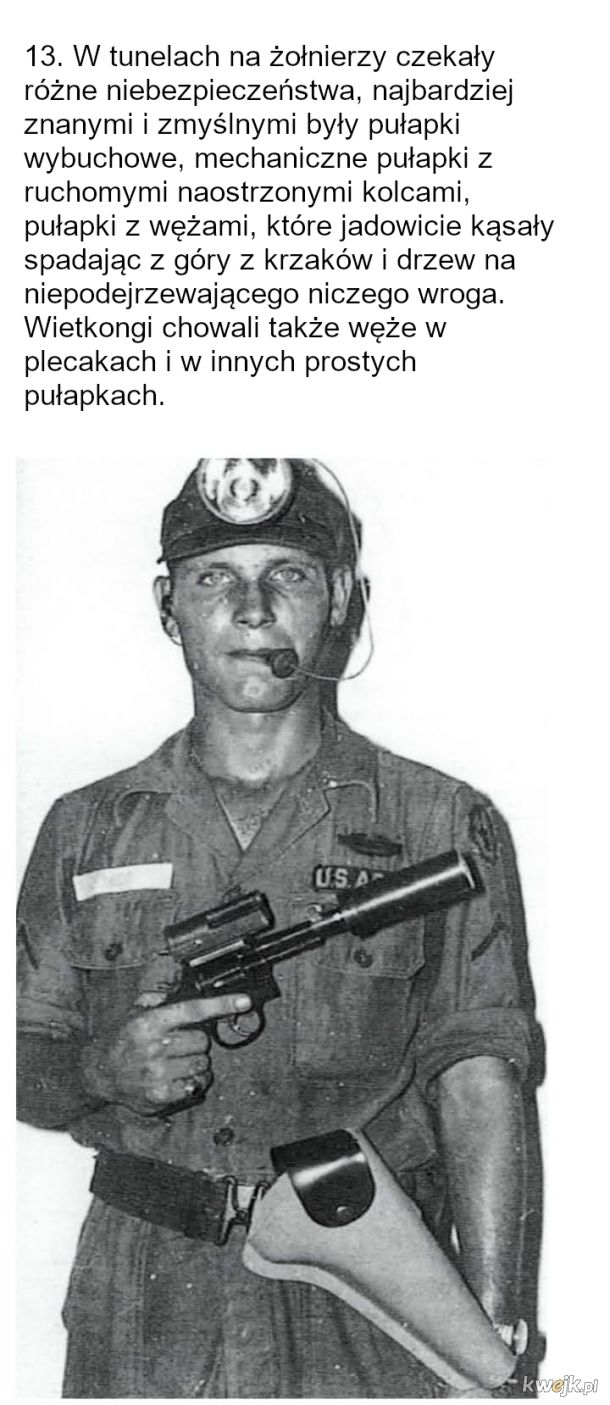 Amerykańscy żołnierze w Wietnamie - Szczury tunelowe, obrazek 13