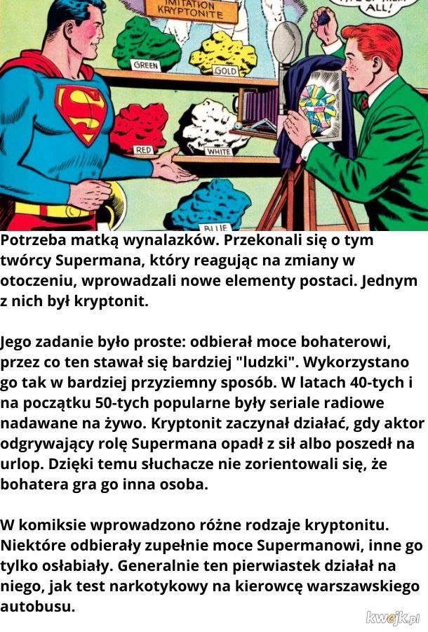 Kryptonit - świetna nazwa na kryptowalutę